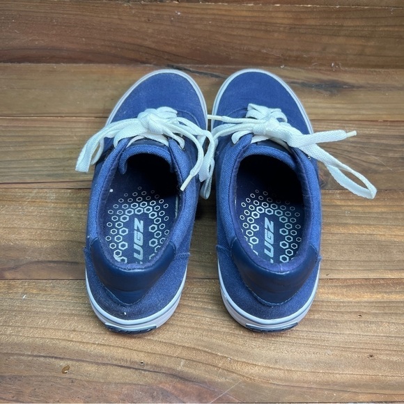 Lugz Navy Blue Lace-Up Low-Top Sneakers Shoes Men’s 7.5 - Picture 6 of 11